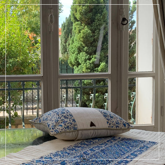 Chemin de table matelassé Firouzeh