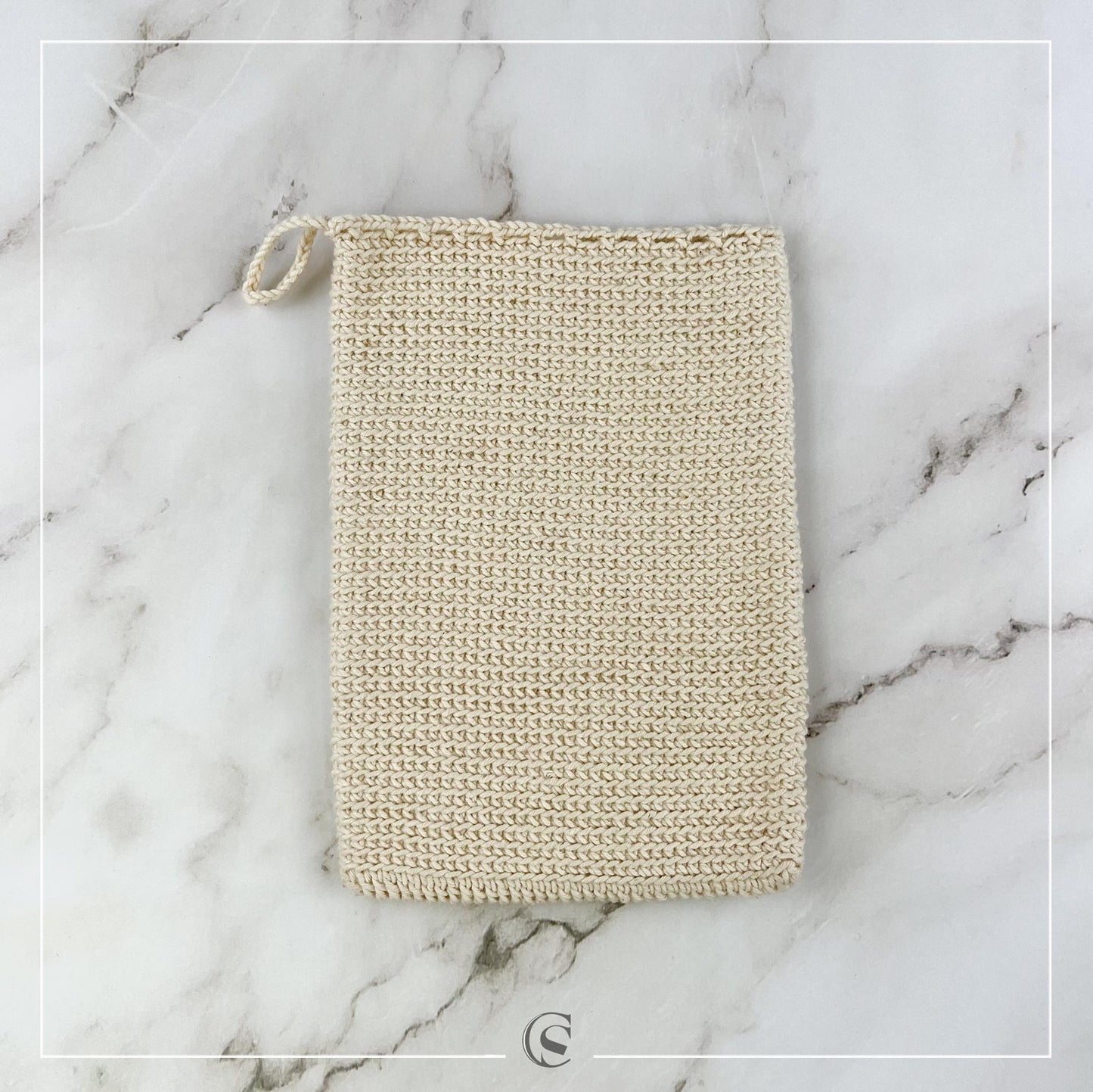 Gant de toilette crochet