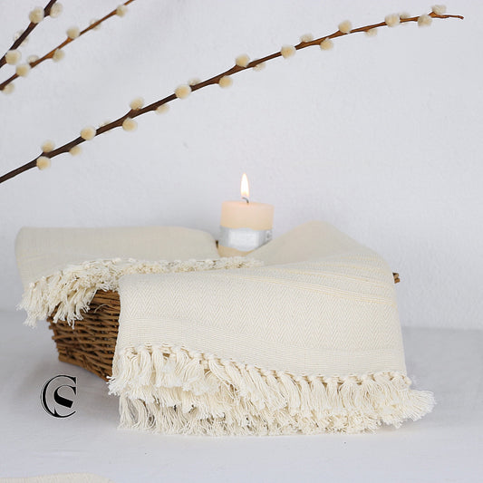 Parure serviettes Lozy - L’élégance de la simplicité