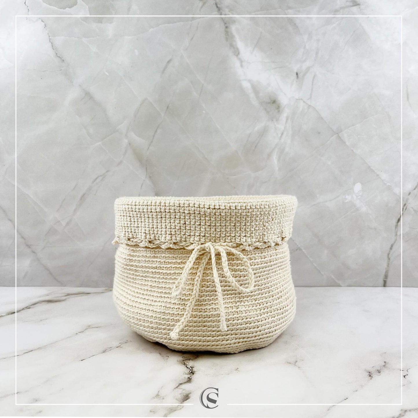 Boîte en crochet