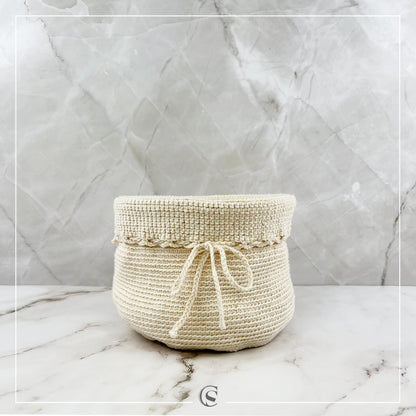 Boîte en crochet