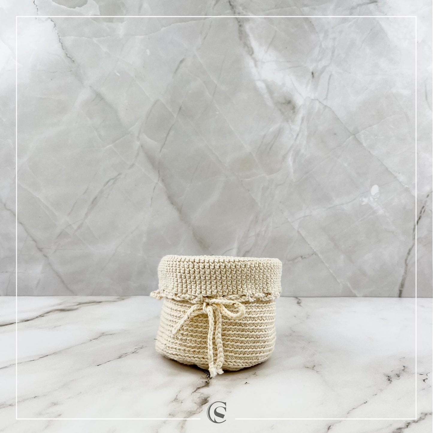 Boîte en crochet