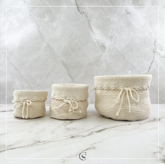 Boîte en crochet