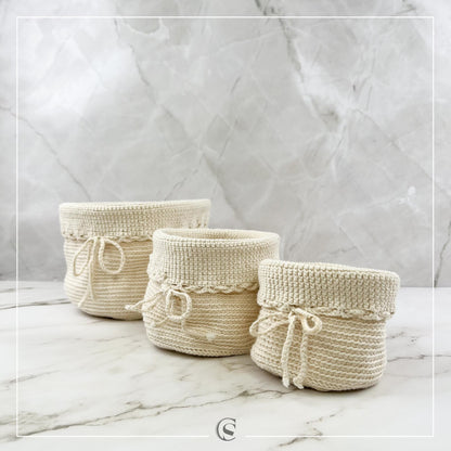 Boîte en crochet