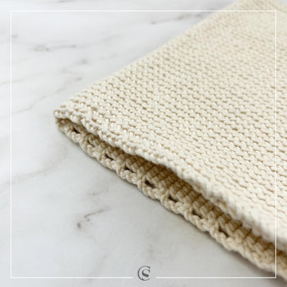 Gant de toilette crochet