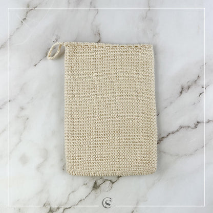 Gant de toilette crochet