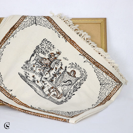 Coussin Khosrow et Shirin