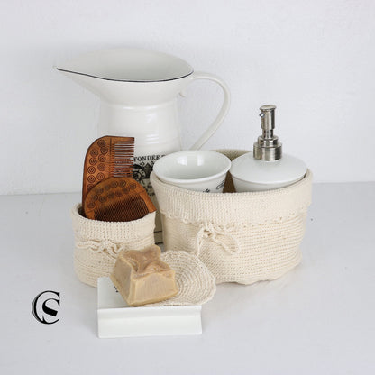 Boîte en crochet