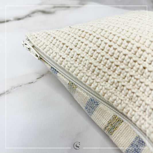 Trousse zippée en crochet